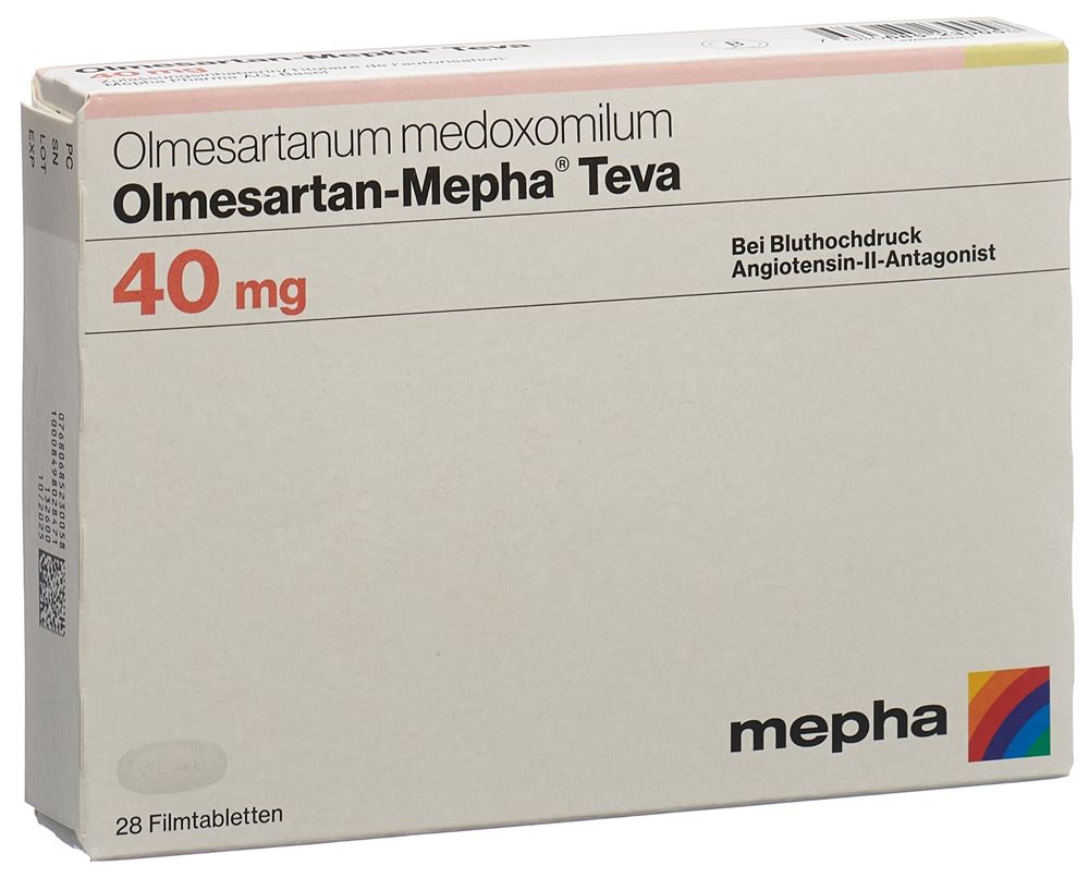OLMESARTAN Mepha Teva 40 mg, image principale