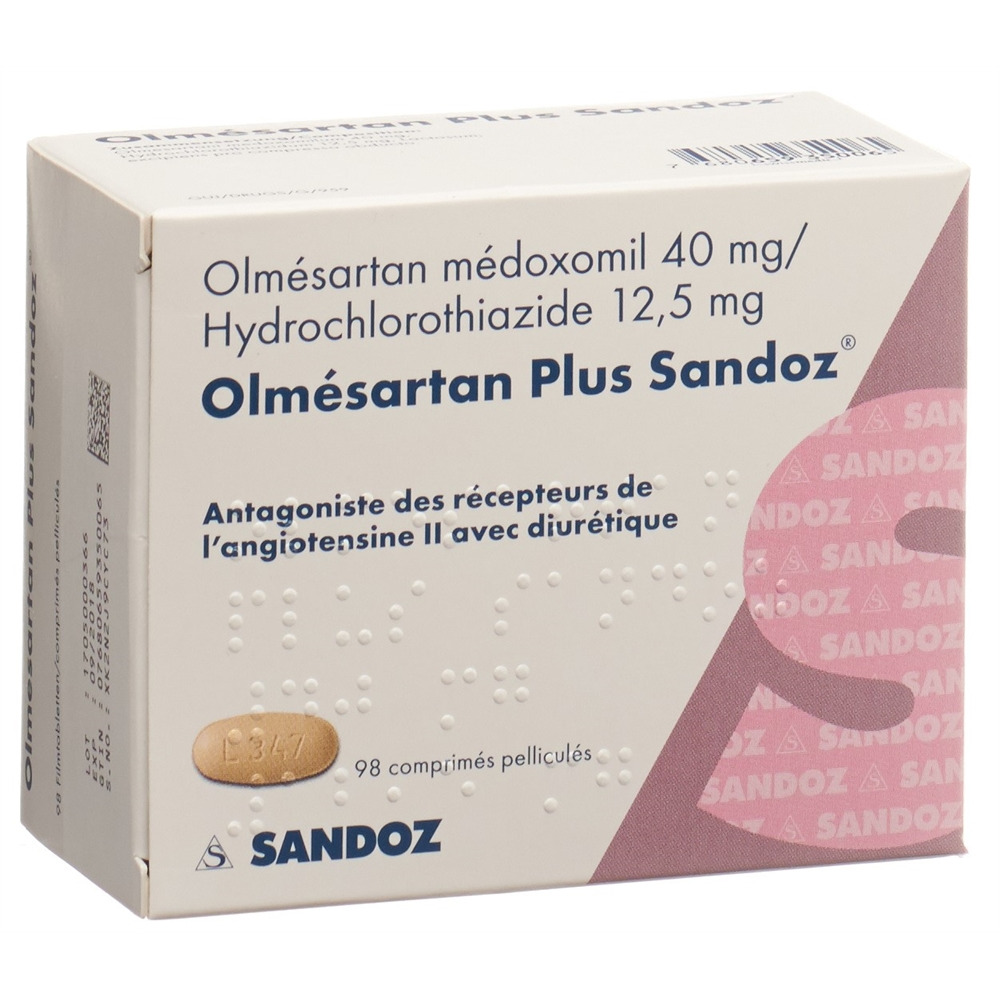 OLMESARTAN Sandoz, image 2 sur 2