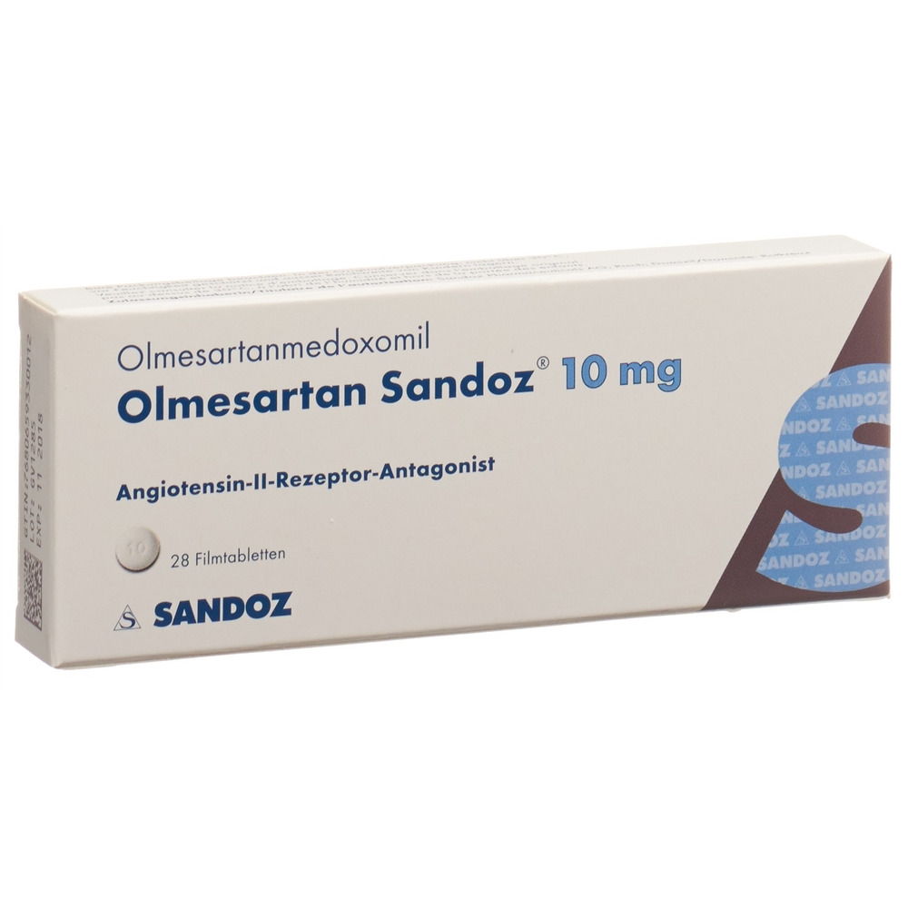 OLMESARTAN Sandoz 10 mg, image principale