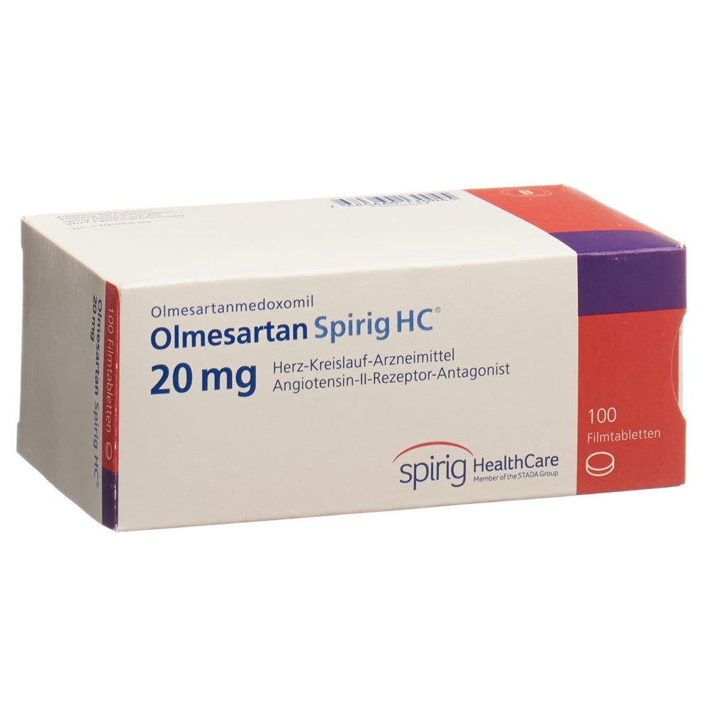 OLMESARTAN Spirig HC 20 mg, image principale