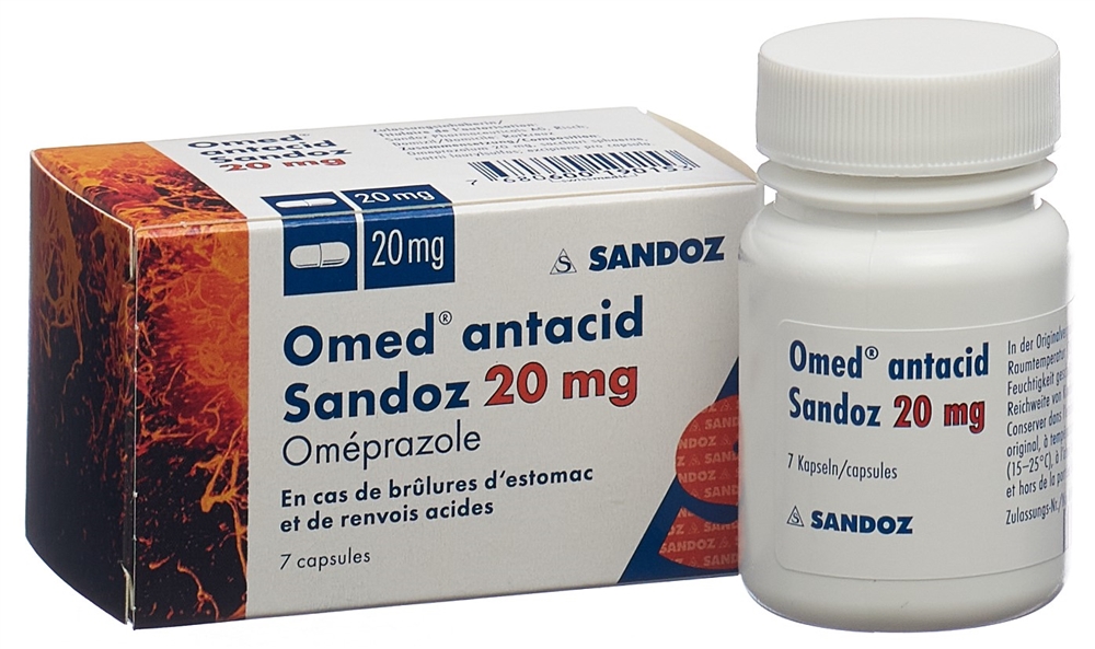 OMED antacid Sandoz 20 mg, image 3 sur 4