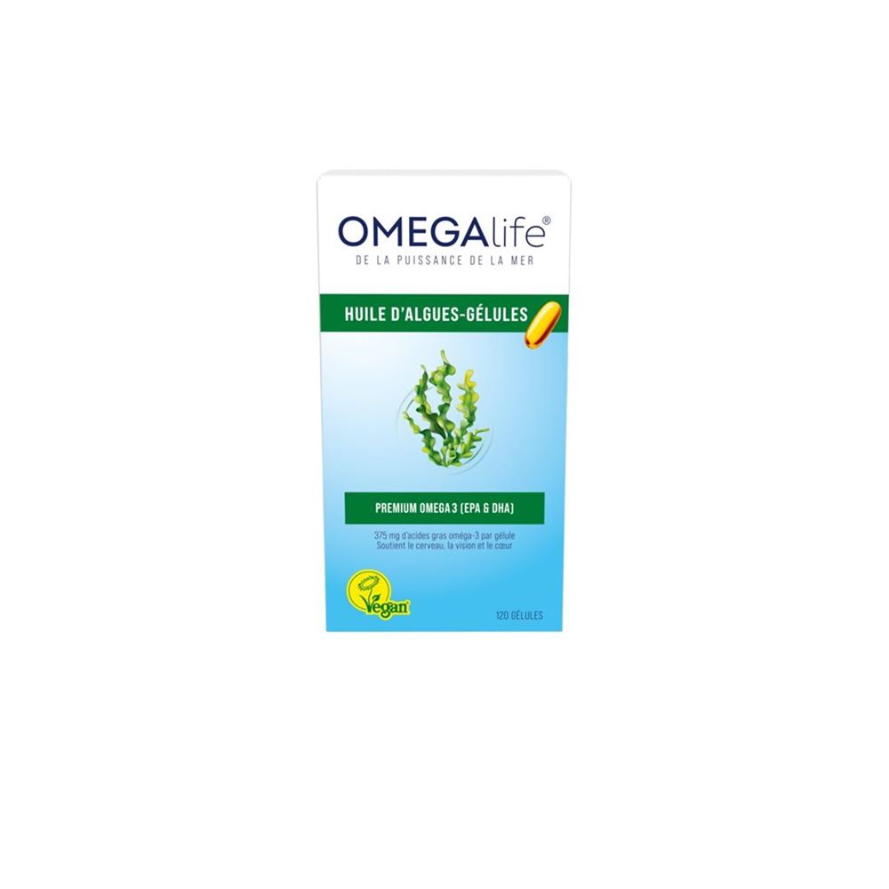 OMEGA-LIFE huile d'algues