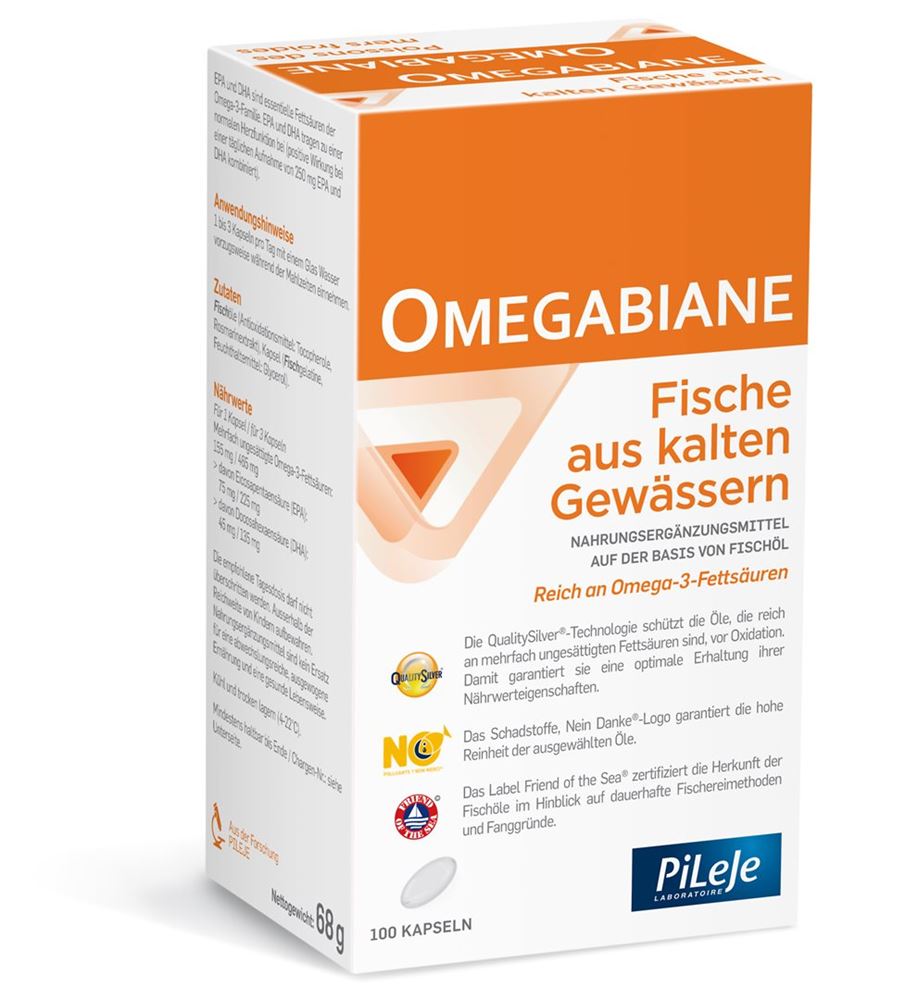 OMEGABIANE Poissons des mers froides capsules