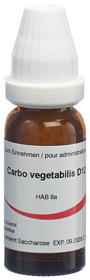 Omida Carbo vegetabilis 12 D, Hauptbild