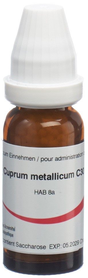 Omida Cuprum metallicum 30 C, Hauptbild