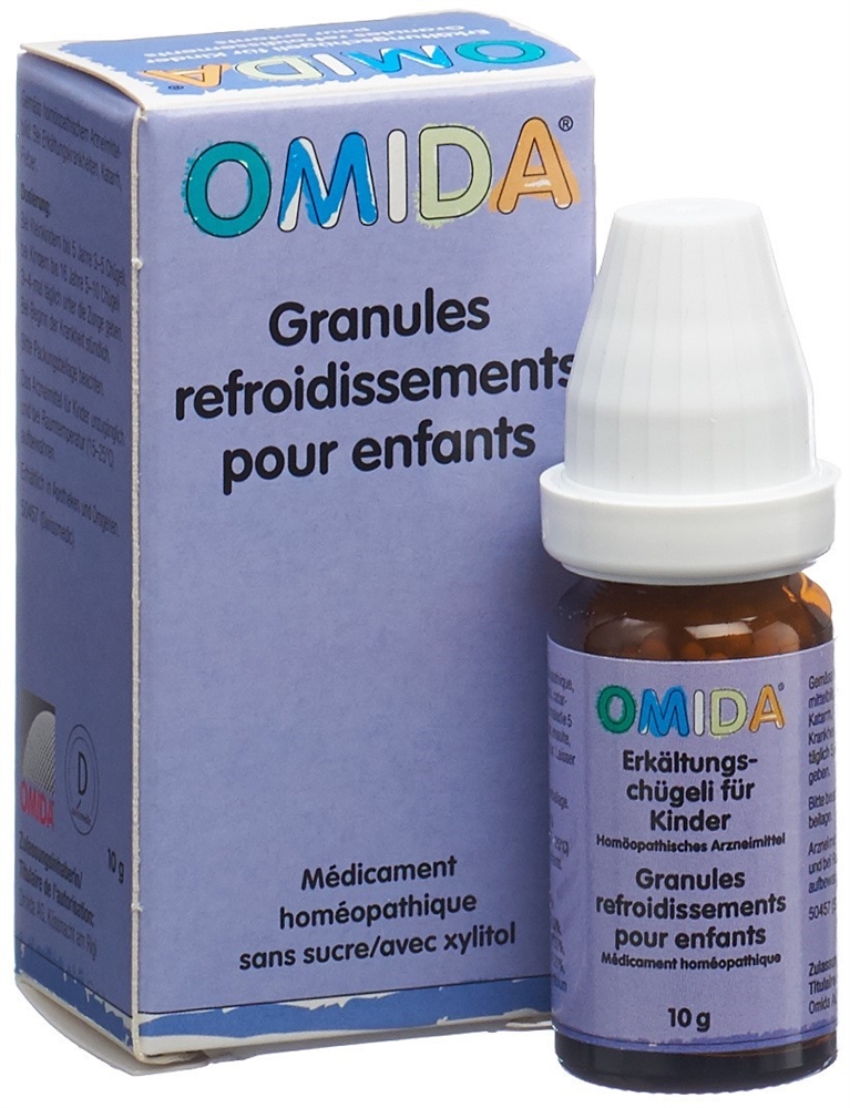 Omida granules refroidissements pour enfants, image 3 sur 4