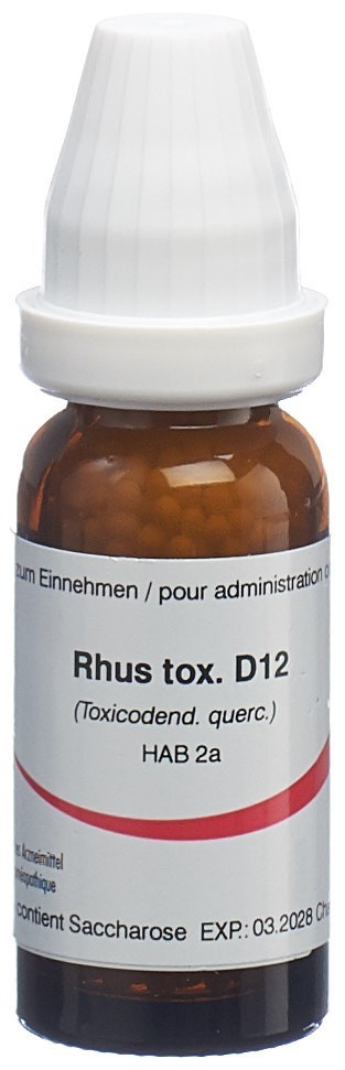 Omida rhus toxicodendron 12 D