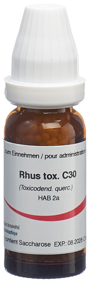 Omida rhus toxicodendron 30 C