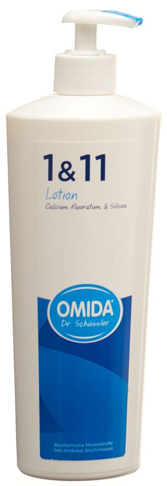 Omida Nr1&11 Calcium fluoratum & Silicea Lotion