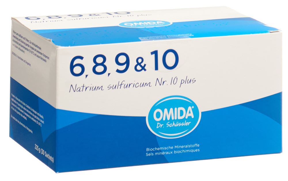 Omida Nr10 Natrium sulfuricum plus, Hauptbild