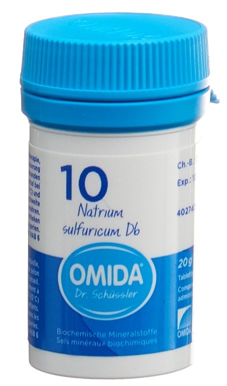 Omida Nr10 Natrium sulfuricum 6 D, Hauptbild