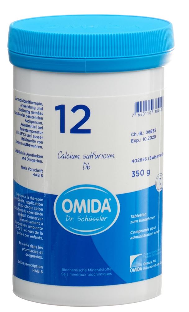 Omida Nr12 Calcium sulfuricum 6 D