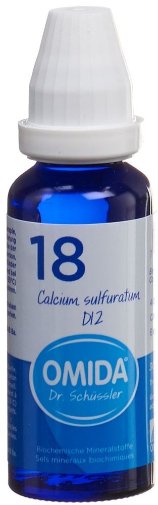 Omida Nr18 Calcium sulfuratum 12 D