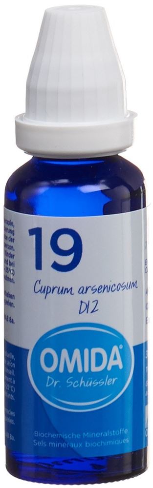 Omida Nr19 Cuprum arsenicosum 12 D