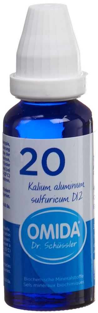 Omida Nr20 Kalium aluminium sulfuricum 12 D