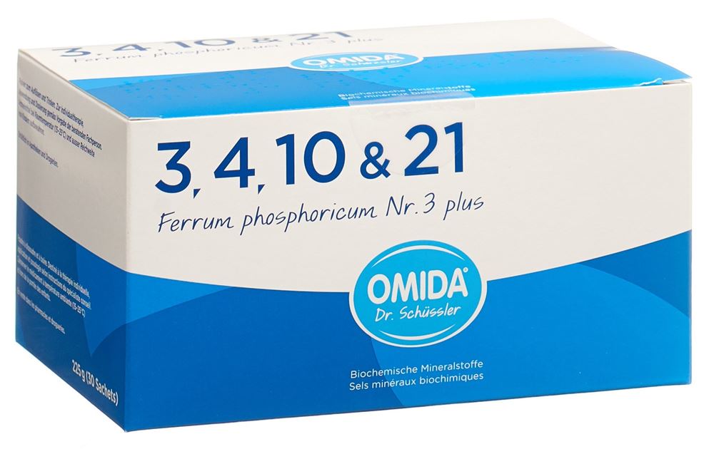 Omida Nr3 Ferrum phosphoricum plus, Hauptbild