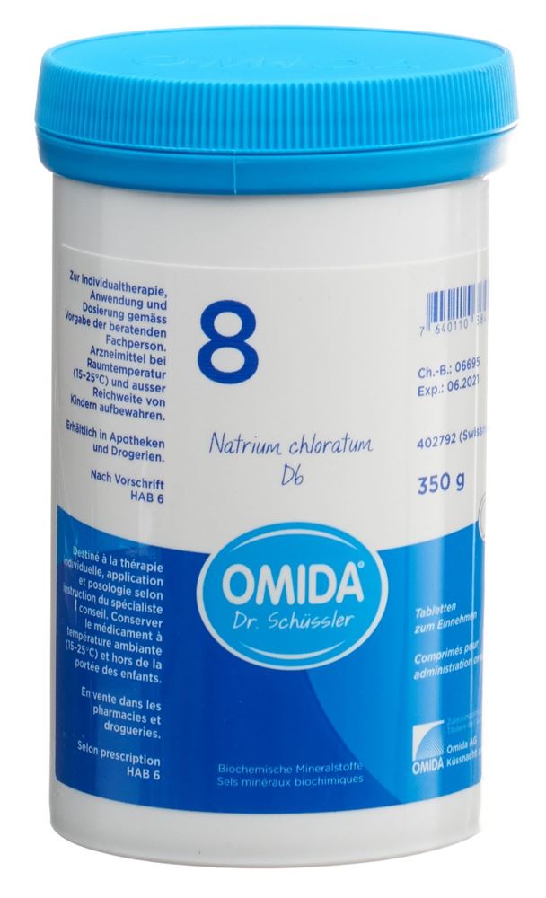 Omida Nr8 Natrium chloratum 6 D