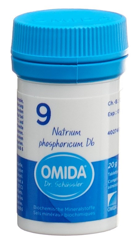 Omida Nr9 Natrium phosphoricum 6 D, Hauptbild