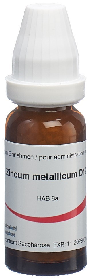 Omida zincum metallicum 12 D