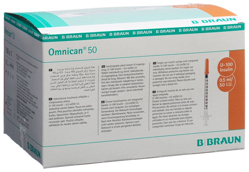 OMNICAN insuline 50