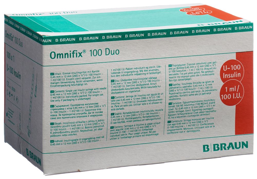 Omnifix insuline