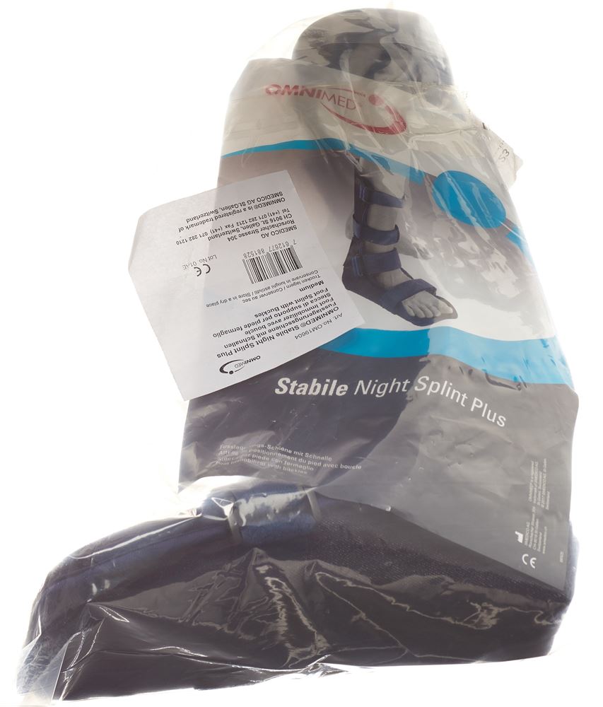 Omnimed stabile attelle fixation pied