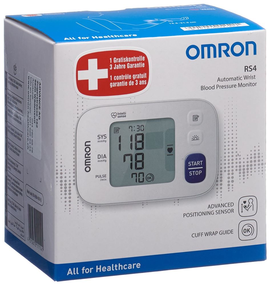 OMRON Blutdruckmessgerät Handgelenk
