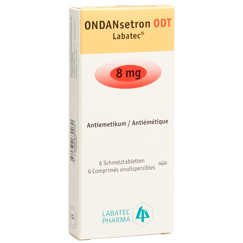 ONDANSETRON ODT Labatec 8 mg, image principale