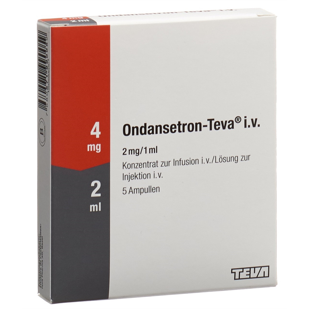 ONDANSETRON Teva 4 mg/2ml, image principale