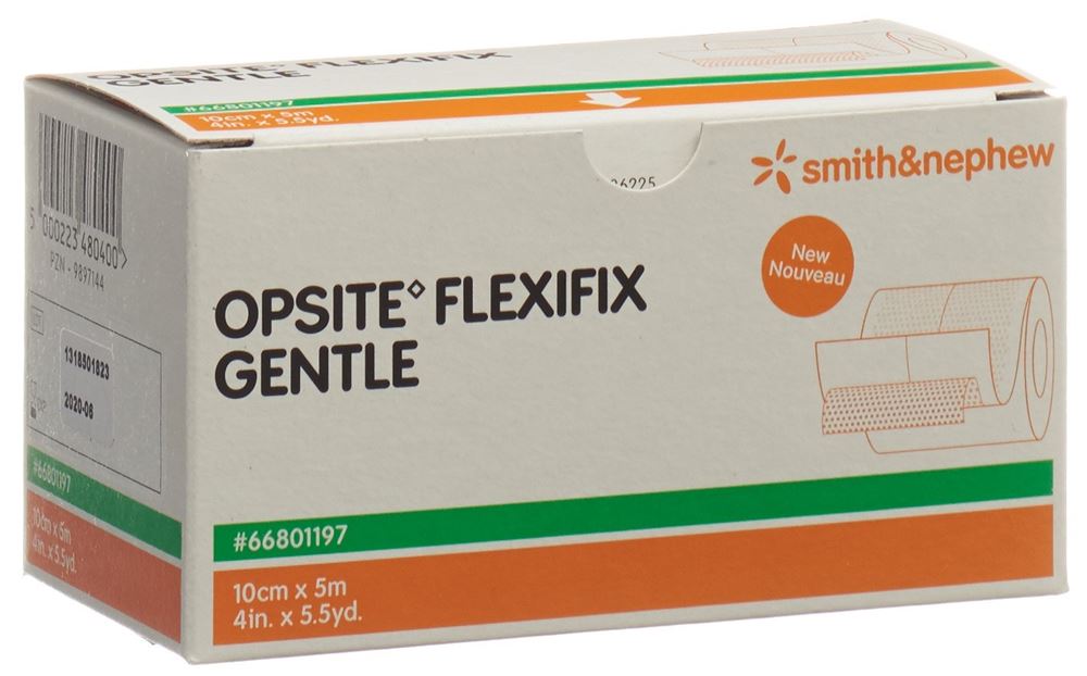 OPSITE FLEXIFIX GENTLE pansement transparent, image principale OPSITE FLEXIFIX GENTLE pansement transparent, image principale