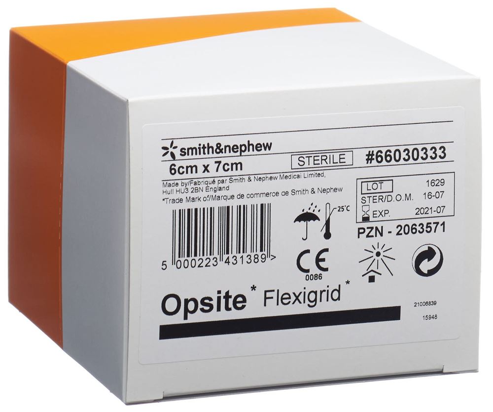 OPSITE film transparent