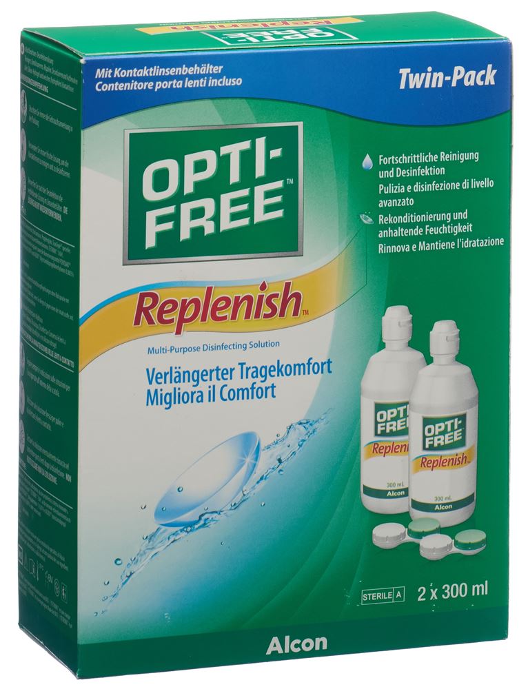OPTI FREE solution de décontamination