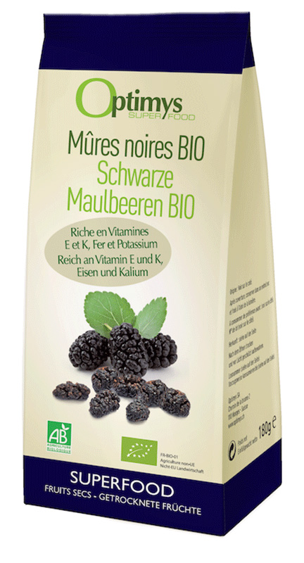 OPTIMYS schwarze Maulbeeren, Hauptbild