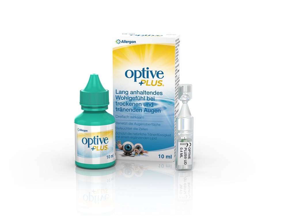 OPTIVE Plus Augen-Pflegetropfen, Bild 2 von 4