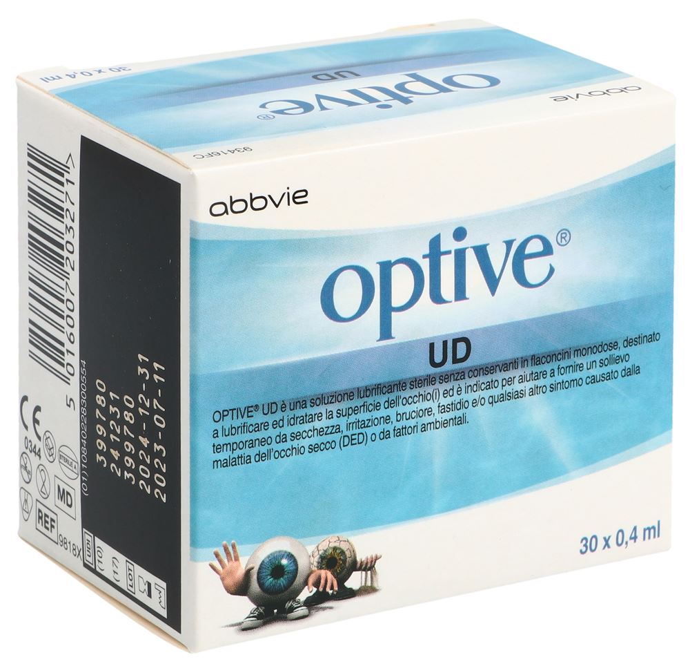 OPTIVE Unit Dose Augen-Pflegetropfen, Hauptbild