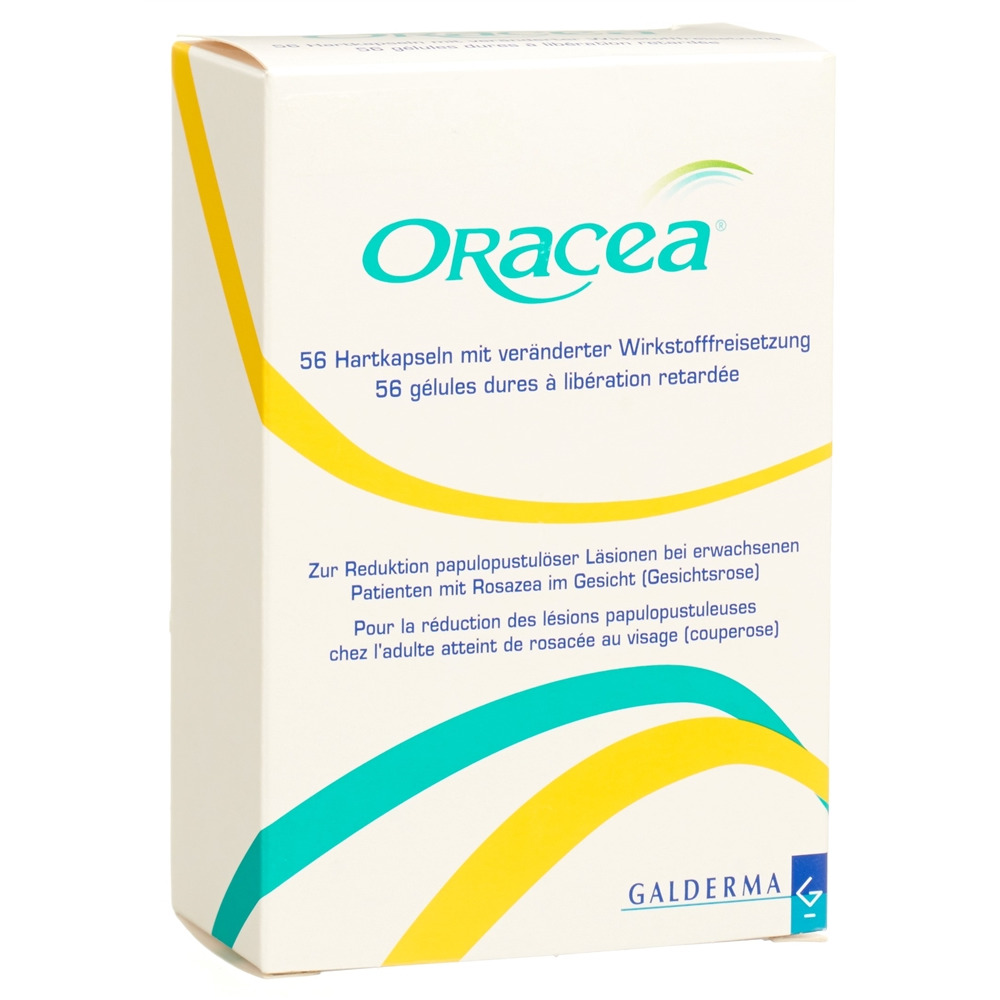 ORACEA caps ret 40 mg blist 56 pce, image principale