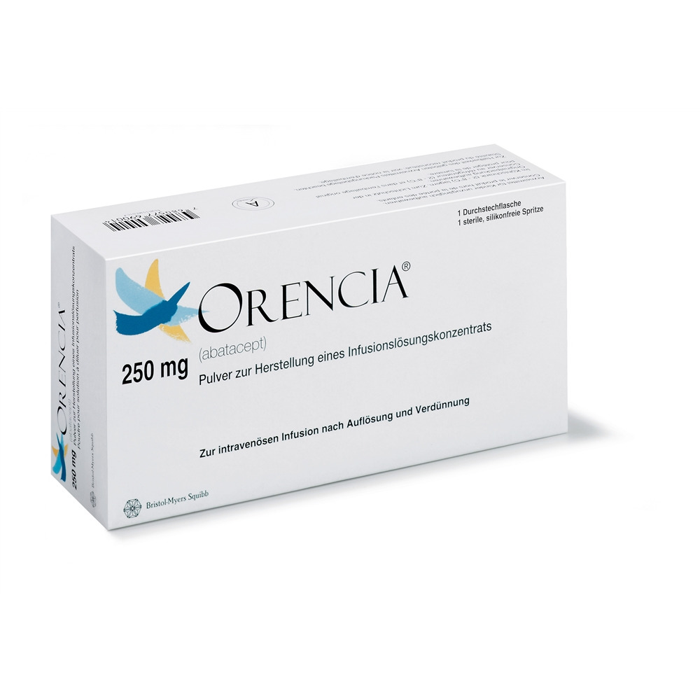 ORENCIA subst sèche 250 mg avec seringue flac 1 pce, image 2 sur 2