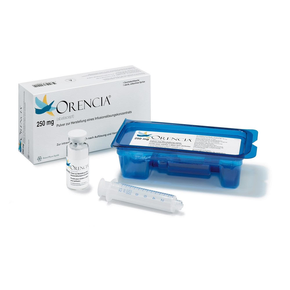 ORENCIA subst sèche 250 mg avec seringue flac 1 pce, image principale