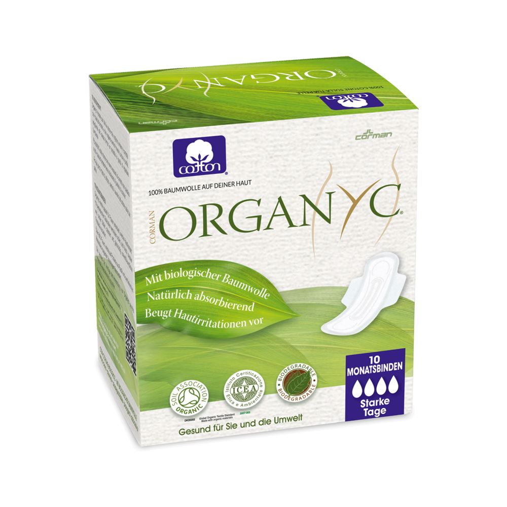 ORGANYC serviettes hygiéniques, image principale