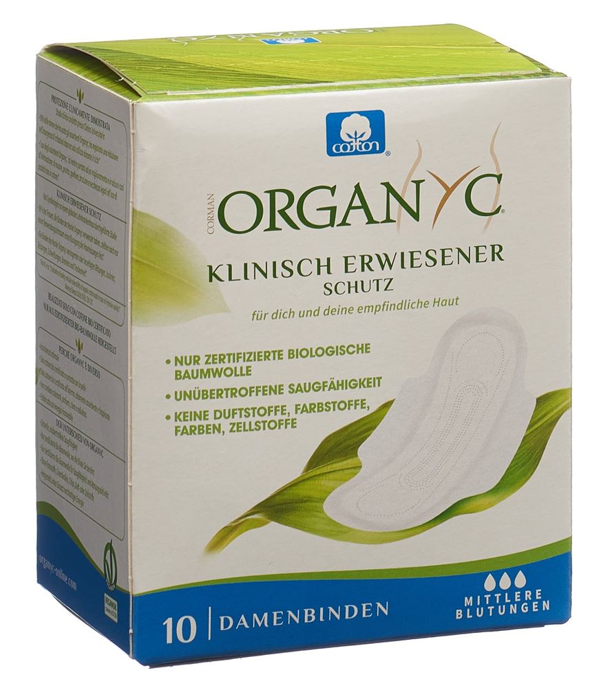 ORGANYC serviettes hygiéniques