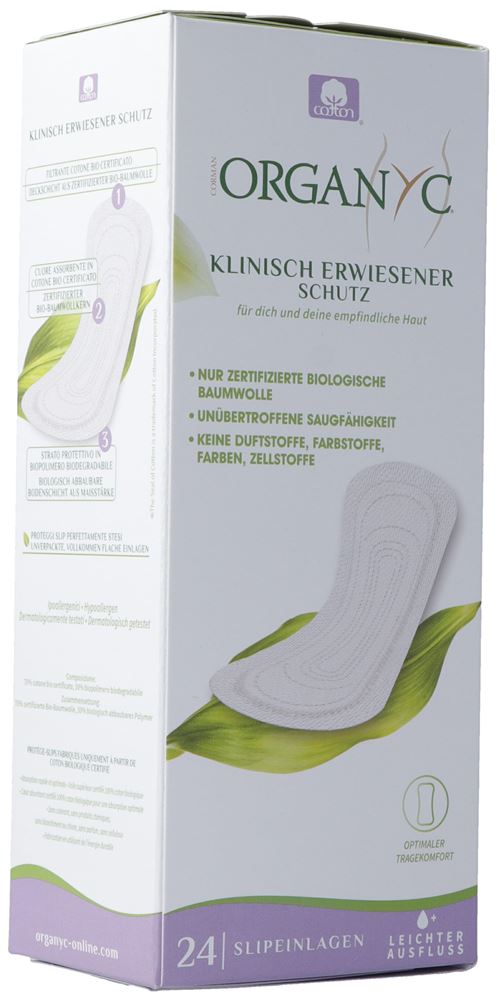 ORGANYC Slipeinlagen