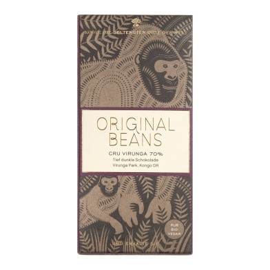 ORIGINAL BEANS Cru Virunga chocolat noir