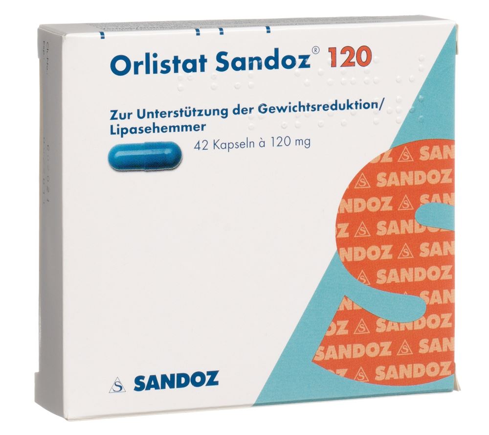 ORLISTAT Sandoz 120 mg, image principale