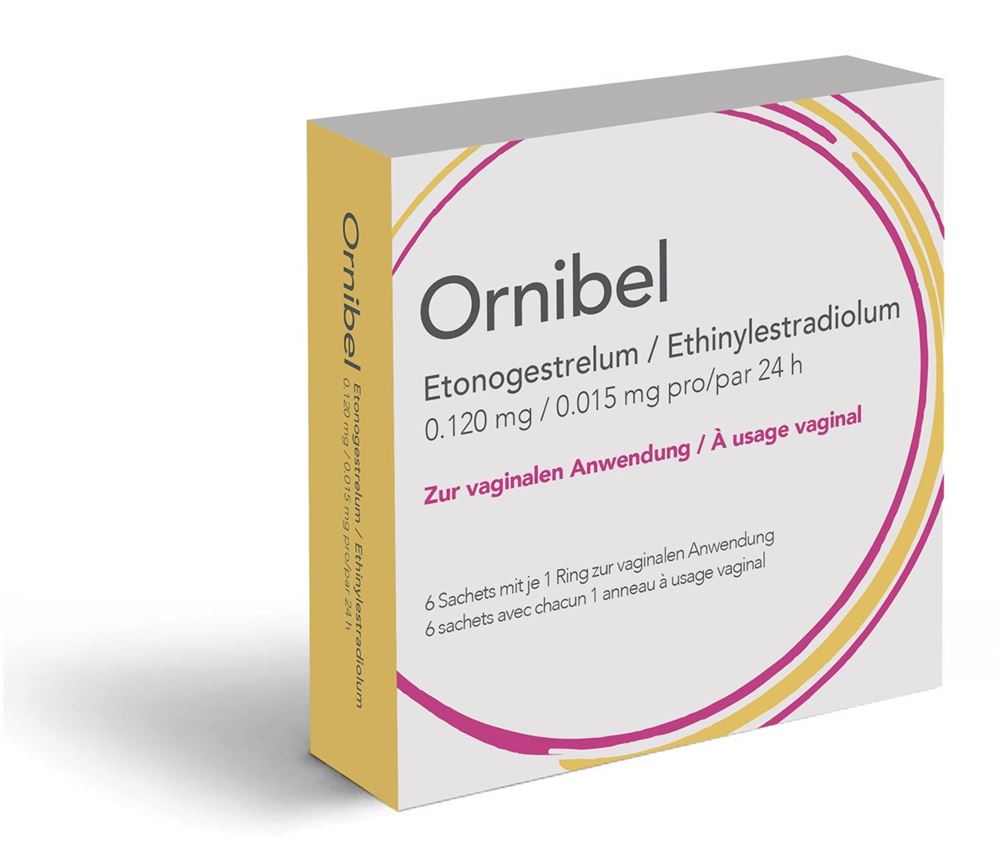 ORNIBEL anneaux vag sach 6 pce, image principale ORNIBEL anneaux vag sach 6 pce, image principale