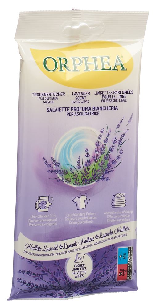 ORPHEA lingettes pour sèche-linge