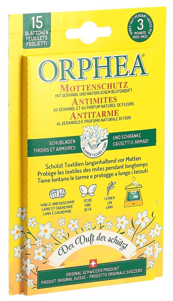 ORPHEA Mottenschutz Blätter Blütenduft