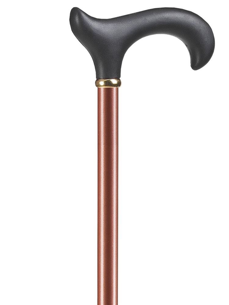 Ossenberg canne en métal bronze métallisée