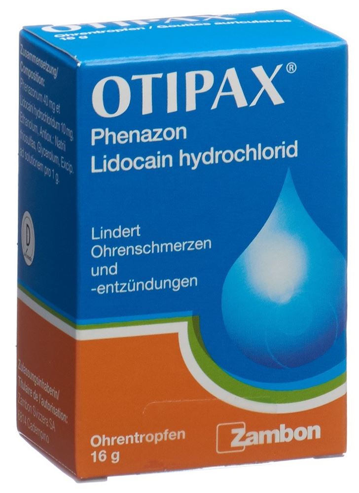 OTIPAX gtt auric fl 16 g