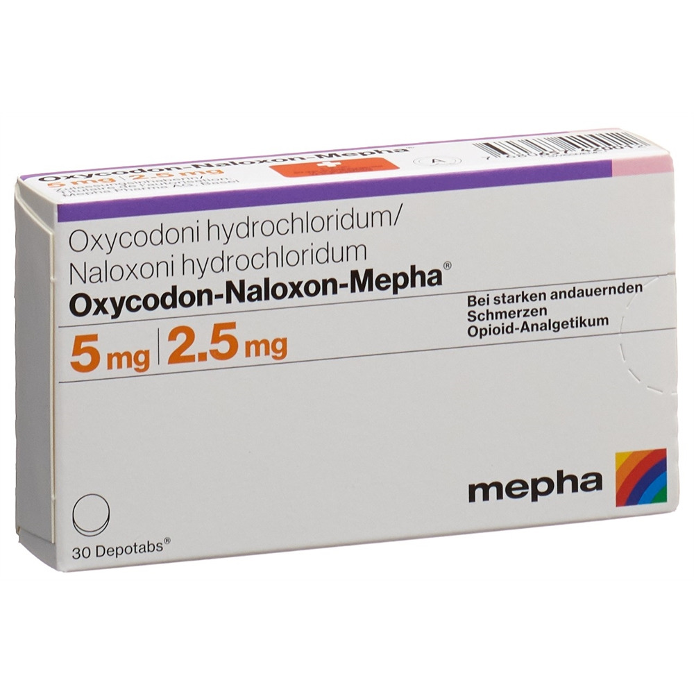 OXYCODONE NALOXONE Mepha, image principale
