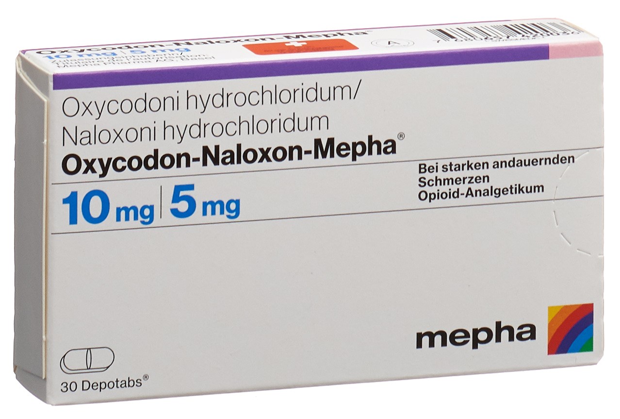 OXYCODONE NALOXONE Mepha, Hauptbild